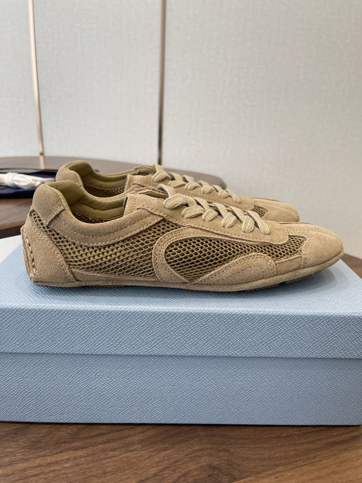 最高級プラダスーパーコピー PRADA モンテカルロ Re-Edition スエード メッシュ スニーカー ブラウン 2630552 プラダ スニーカー 値段 - 画像 (9)