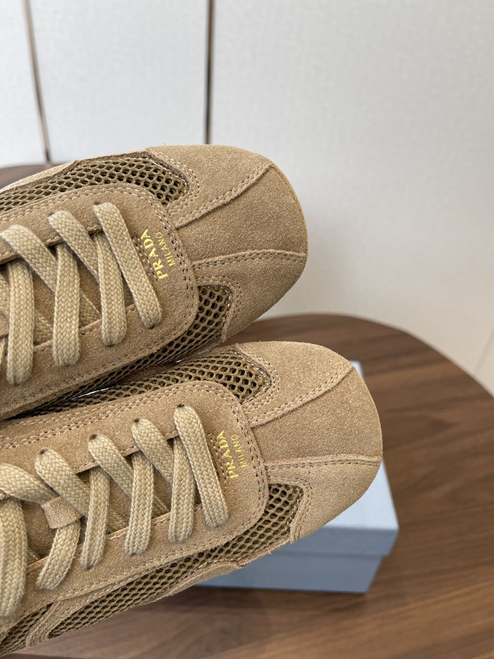 最高級プラダスーパーコピー PRADA モンテカルロ Re-Edition スエード メッシュ スニーカー ブラウン 2630552 プラダ スニーカー 値段 - 画像 (5)