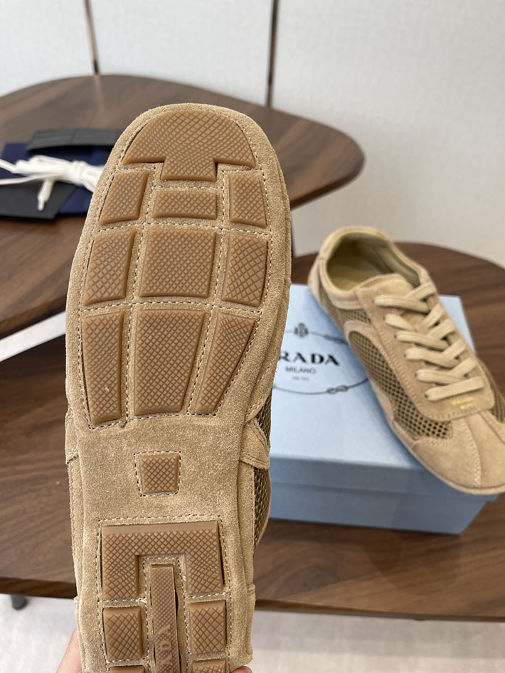 最高級プラダスーパーコピー PRADA モンテカルロ Re-Edition スエード メッシュ スニーカー ブラウン 2630552 プラダ スニーカー 値段 - 画像 (2)