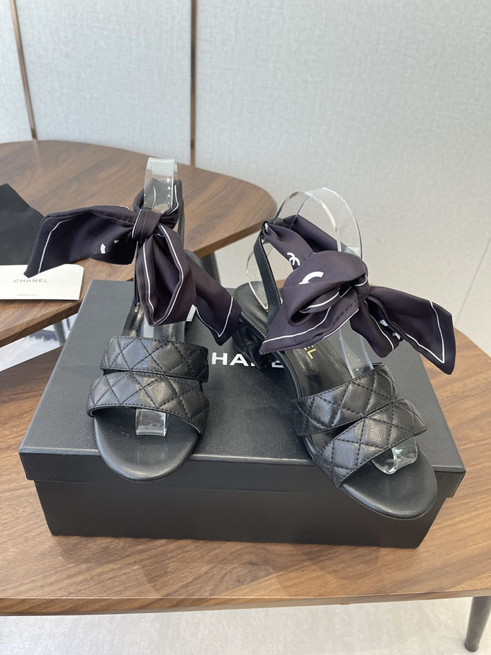 最高級シャネルスーパーコピー CHANEL 2026年春夏 新作 サンダル 靴 レディース ブラック 2630560 レディース シャネル サンダル - 画像 (2)
