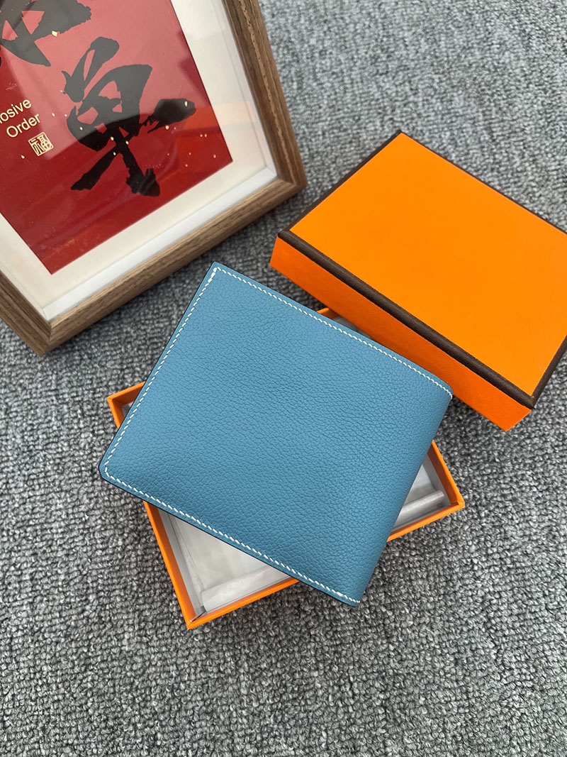 エルメス 財布 コンパクトの通販 HERMES 財布 Hセリエ コンパクト ブルージーン ヴォー・エヴァーカラー H084594CK75 エルメス 財布 メンズ - 画像 (5)
