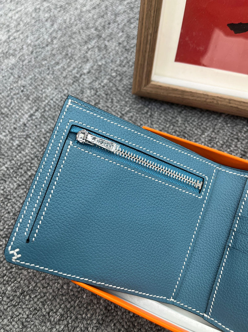エルメス 財布 コンパクトの通販 HERMES 財布 Hセリエ コンパクト ブルージーン ヴォー・エヴァーカラー H084594CK75 エルメス 財布 メンズ - 画像 (2)