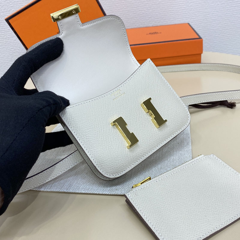 エルメス通販 HERMES 財布 コンスタンス スリム クレ ヴォー・エプソン ゴールド金具 H082060CC10 エルメスコピー財布 - 画像 (3)