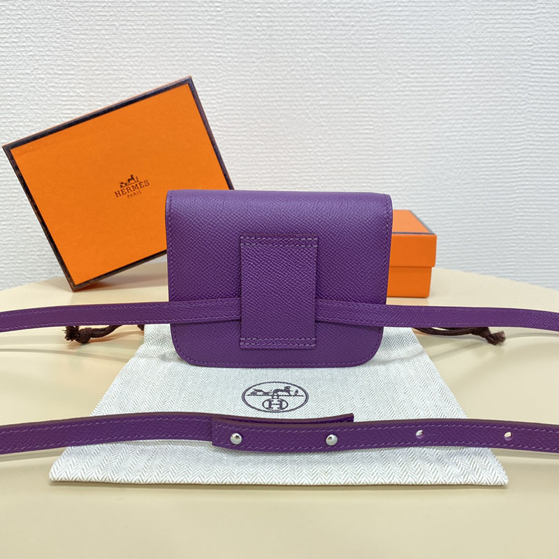 エルメス通販 HERMES 財布 コンスタンス スリム アネモネ ヴォー・エプソン シルバー金具 H082060CKP9 コンスタンス スリム 使い勝手 - 画像 (9)