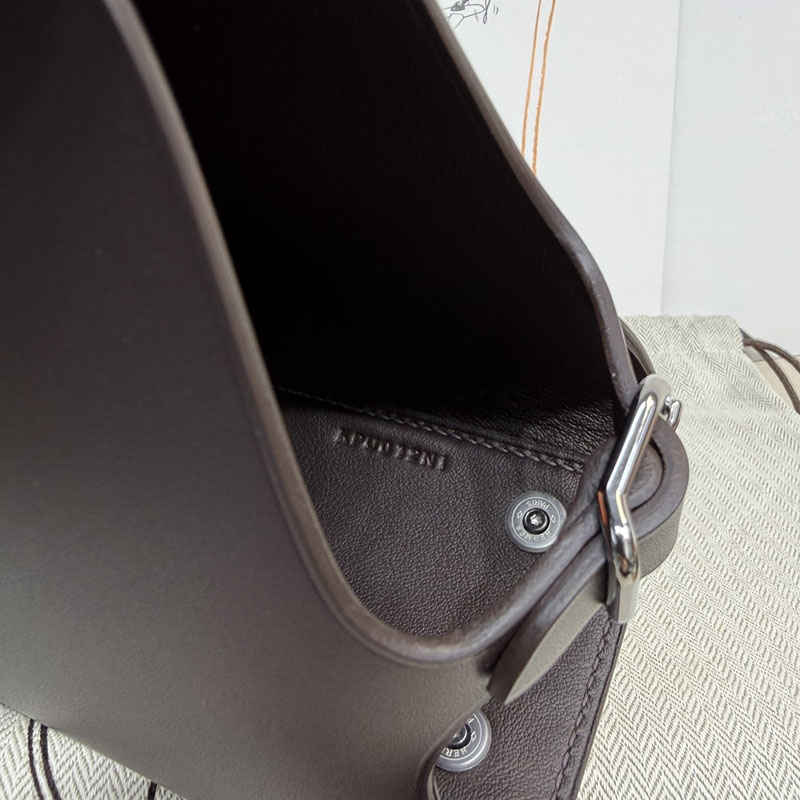 エルメス トートバッグ HERMES タブリエ・セリエ エベンヌ スウィフト シルバー金具 H086583CK46 エルメス 斜 めがけ 新作 - 画像 (6)