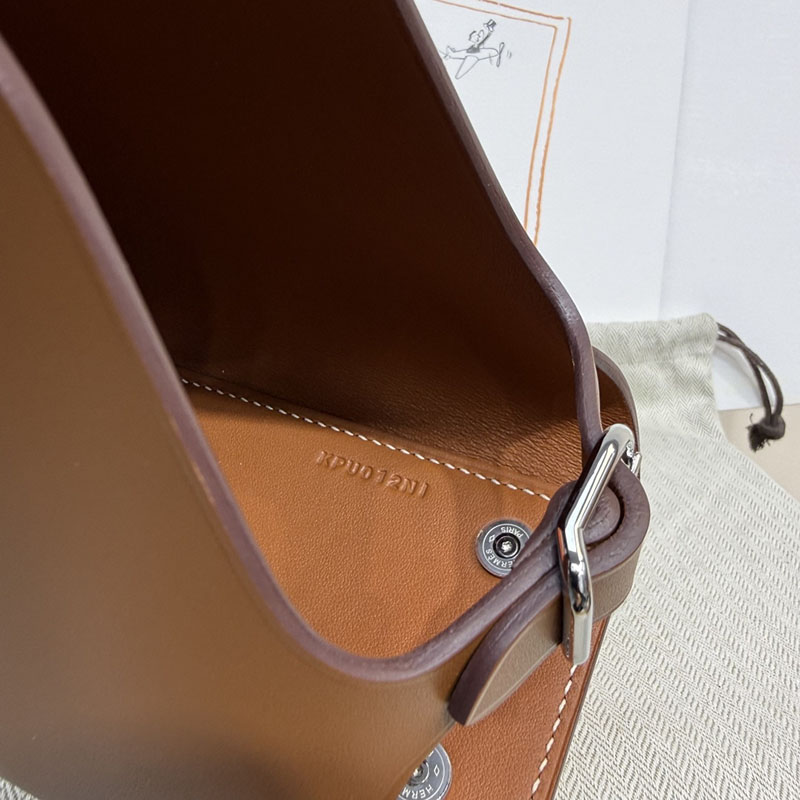 エルメス トートバッグ HERMES タブリエ・セリエ ゴールド スウィフト シルバー金具 H086583CK37 エルメス トートバッグ 革 - 画像 (8)