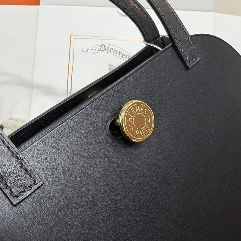 エルメス トートバッグ HERMES タブリエ・セリエ 黒 ブラック スウィフト ゴールド金具 H086583CC89 エルメス トートバッグ 公式 - 画像 (11)