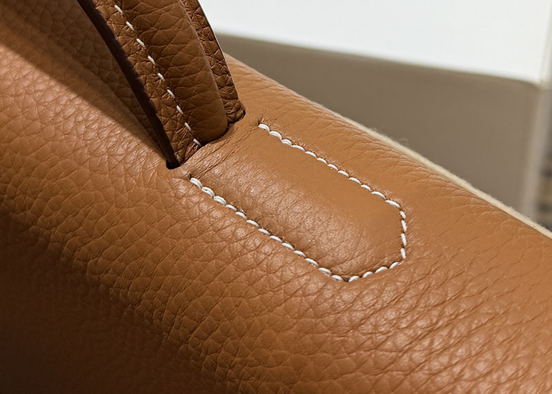 エルメス ケリーデペッシュ 36の通販 HERMES ケリーデペッシュ36 ゴールド トゴ シルバー金具 H078392CK37 エルメス メンズバッグ ビジネス - 画像 (6)