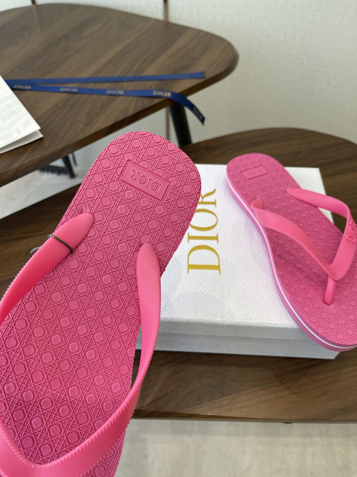 最高級ディオールスーパーコピー Dior 2026年春夏 新作 レディース ビーチサンダル ピンク 2630737 ビーチサンダルブランド レディース - 画像 (6)