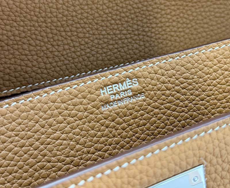 エルメス ケリーデペッシュ 36の通販 HERMES ケリーデペッシュ36 ゴールド トゴ シルバー金具 H078392CK37 エルメス メンズバッグ ビジネス - 画像 (4)