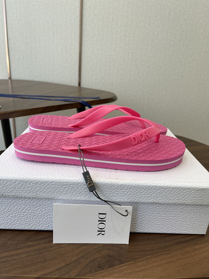 最高級ディオールスーパーコピー Dior 2026年春夏 新作 レディース ビーチサンダル ピンク 2630737 ビーチサンダルブランド レディース - 画像 (2)