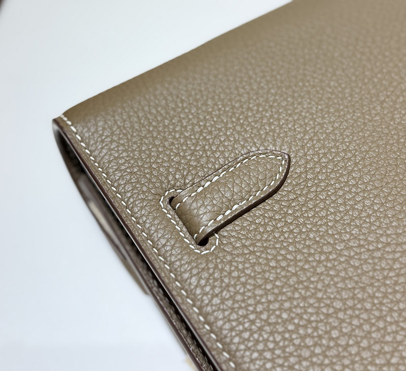 エルメス ケリーデペッシュ 36の通販 HERMES ケリーデペッシュ36 エトゥープ トゴ シルバー金具 H078392CK18 エルメス メンズバッグ 人気 - 画像 (6)