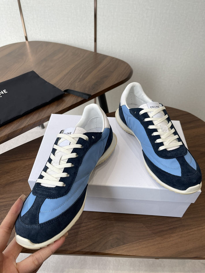 最高級セリーヌスーパーコピー CELINE スニーカー RACER Low Top Sneaker レーサー ロートップ ブルー 2630779 セリーヌ 靴 アウトレット - 画像 (8)