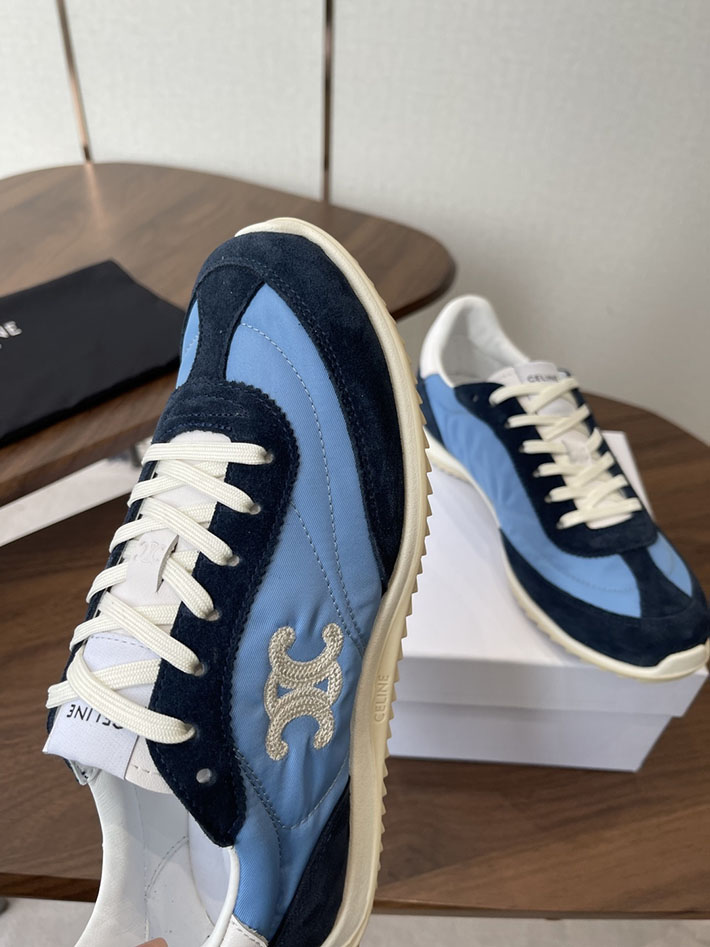 最高級セリーヌスーパーコピー CELINE スニーカー RACER Low Top Sneaker レーサー ロートップ ブルー 2630779 セリーヌ 靴 アウトレット - 画像 (7)