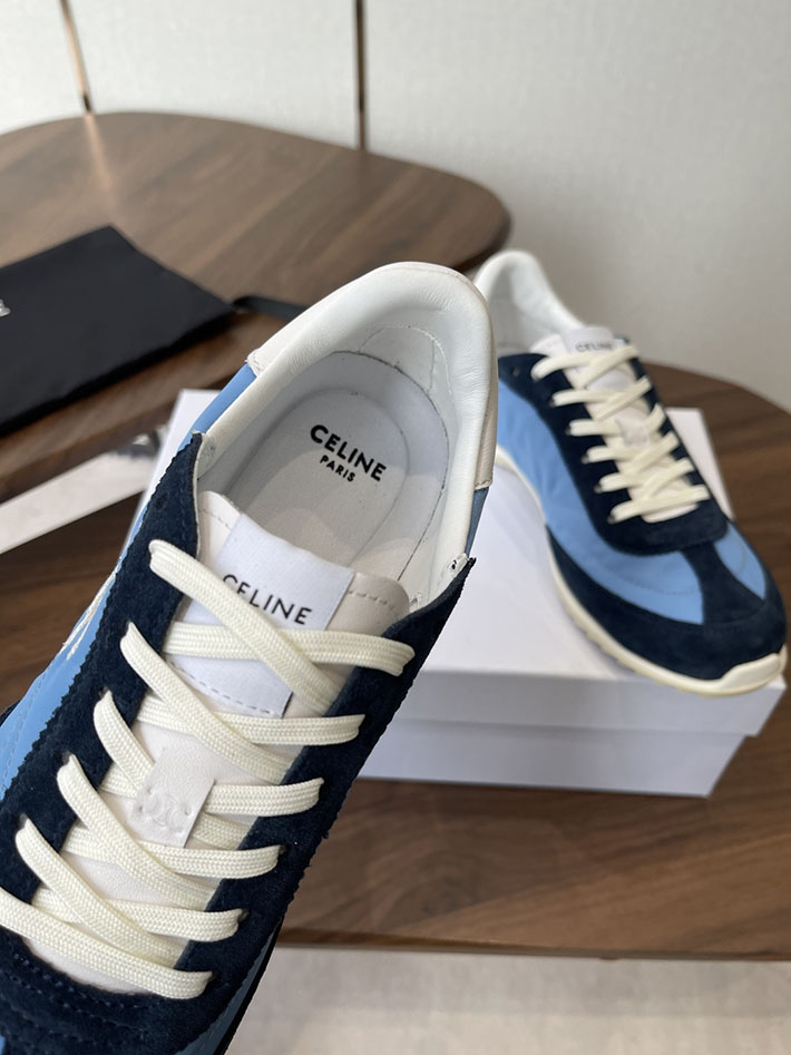 最高級セリーヌスーパーコピー CELINE スニーカー RACER Low Top Sneaker レーサー ロートップ ブルー 2630779 セリーヌ 靴 アウトレット - 画像 (6)