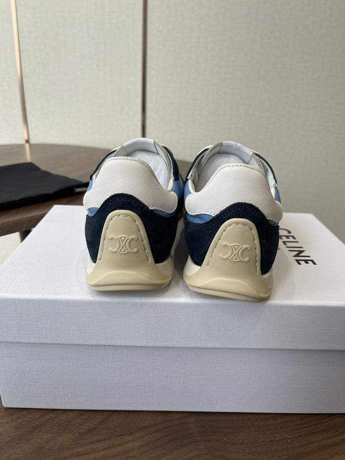 最高級セリーヌスーパーコピー CELINE スニーカー RACER Low Top Sneaker レーサー ロートップ ブルー 2630779 セリーヌ 靴 アウトレット - 画像 (5)