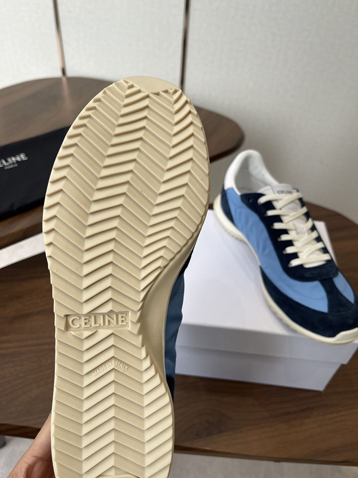 最高級セリーヌスーパーコピー CELINE スニーカー RACER Low Top Sneaker レーサー ロートップ ブルー 2630779 セリーヌ 靴 アウトレット - 画像 (4)