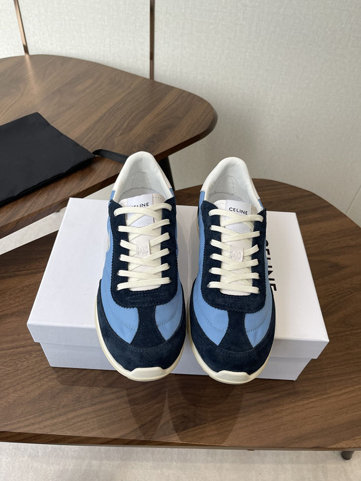 最高級セリーヌスーパーコピー CELINE スニーカー RACER Low Top Sneaker レーサー ロートップ ブルー 2630779 セリーヌ 靴 アウトレット - 画像 (3)