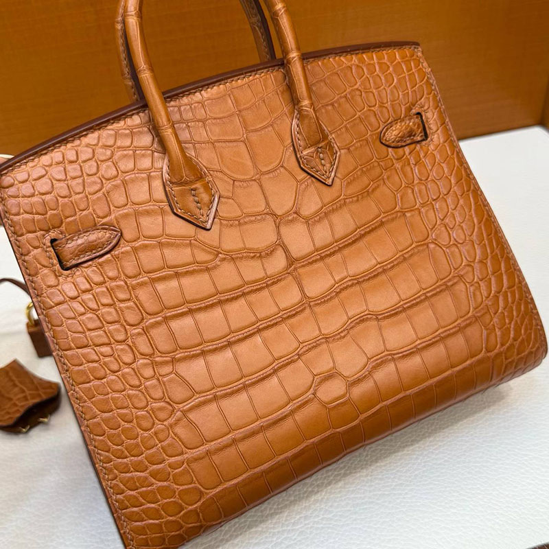 エルメス バーキン20の通販 HERMES バーキン 20 セリエ ゴールド クロコダイル ゴールド金具 H084534CC37 エルメス クロコダイル バーキン - 画像 (3)