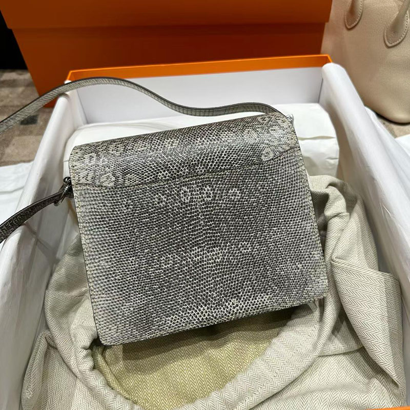 エルメス ロウリス ミニの通販 HERMES ロウリス(ルリ) ミニ オンブレ リザードナチュラ シルバー金具 H082103CK1B エルメス ロウリス ミニ 定価 - 画像 (5)