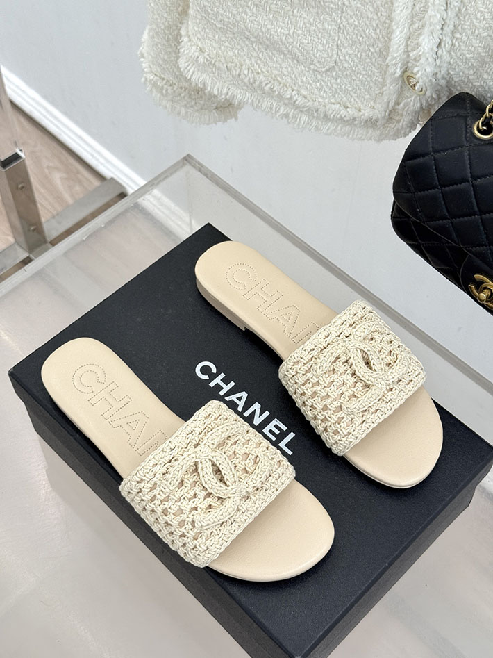 最高級シャネルスーパーコピー CHANEL 2026年春夏 新作 サンダル クロシェ ミュール ベージュ 2630797 シャネル サンダル 新作 - 画像 (9)