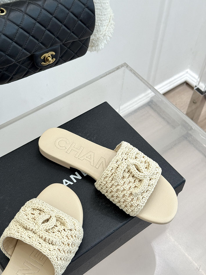 最高級シャネルスーパーコピー CHANEL 2026年春夏 新作 サンダル クロシェ ミュール ベージュ 2630797 シャネル サンダル 新作 - 画像 (7)