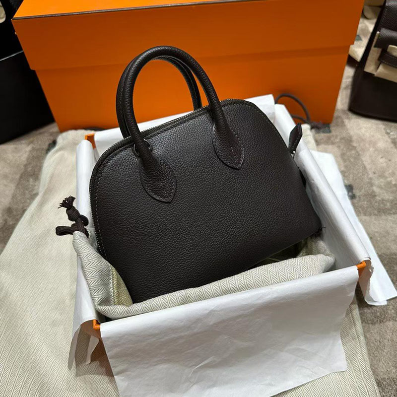 エルメス ボリードミニの通販 HERMES ボリード1923 ミニ エベンヌ エバーカラー シルバー金具 H075181CK46 エルメス ボリード ミニ 定価 - 画像 (4)