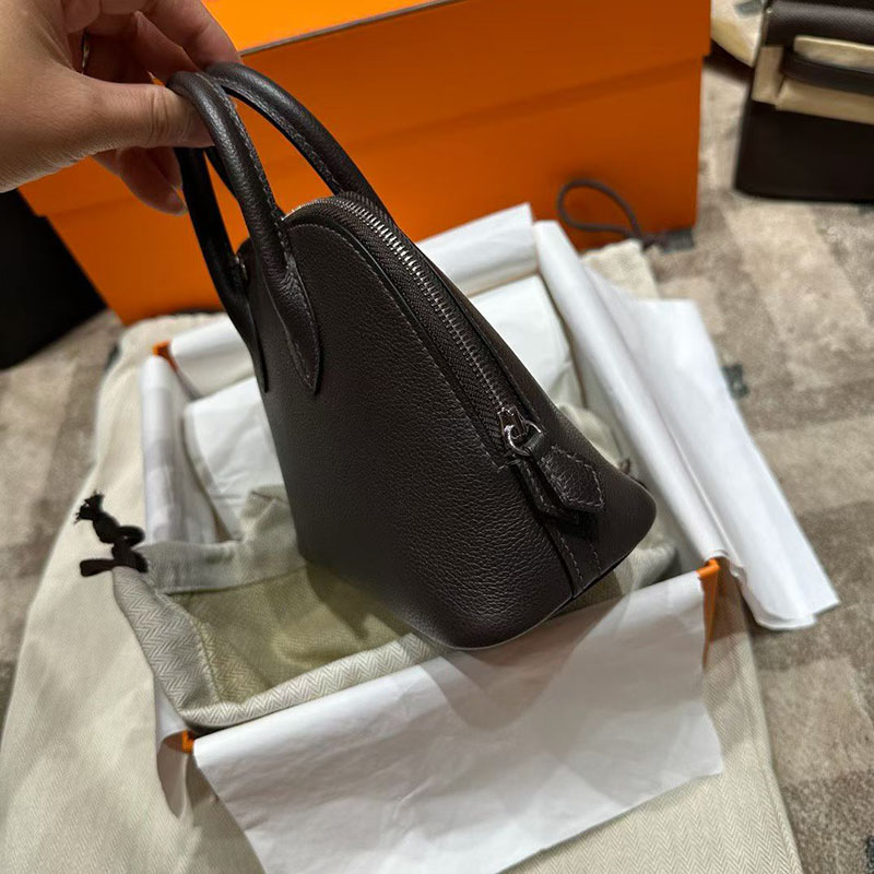 エルメス ボリードミニの通販 HERMES ボリード1923 ミニ エベンヌ エバーカラー シルバー金具 H075181CK46 エルメス ボリード ミニ 定価 - 画像 (3)