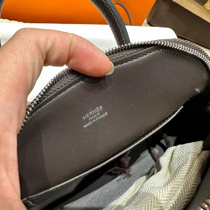 エルメス ボリードミニの通販 HERMES ボリード1923 ミニ エベンヌ エバーカラー シルバー金具 H075181CK46 エルメス ボリード ミニ 定価 - 画像 (2)