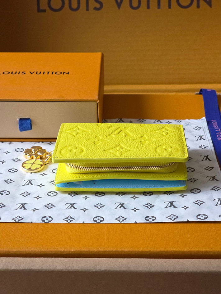 最高級ルイヴィトンスーパーコピー Louis Vuitton 財布 ポルトフォイユ・クレア シトラス M27506 ルイヴィトン 財布 二つ折り レディース - 画像 (9)