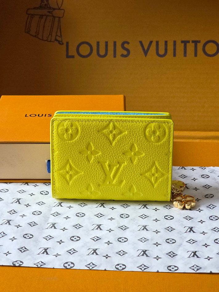 最高級ルイヴィトンスーパーコピー Louis Vuitton 財布 ポルトフォイユ・クレア シトラス M27506 ルイヴィトン 財布 二つ折り レディース - 画像 (8)