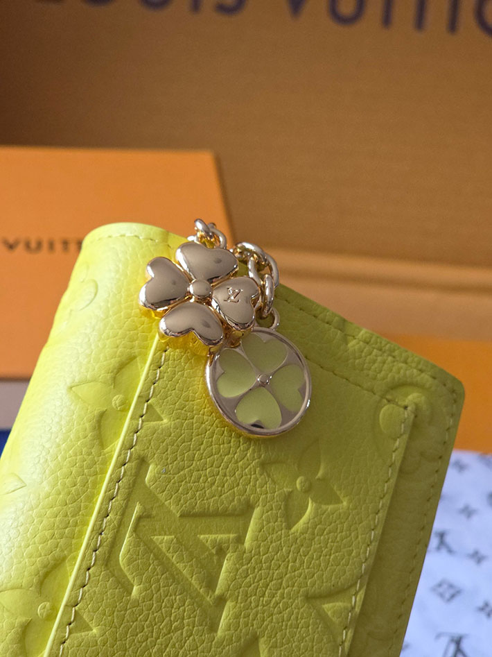 最高級ルイヴィトンスーパーコピー Louis Vuitton 財布 ポルトフォイユ・クレア シトラス M27506 ルイヴィトン 財布 二つ折り レディース - 画像 (7)