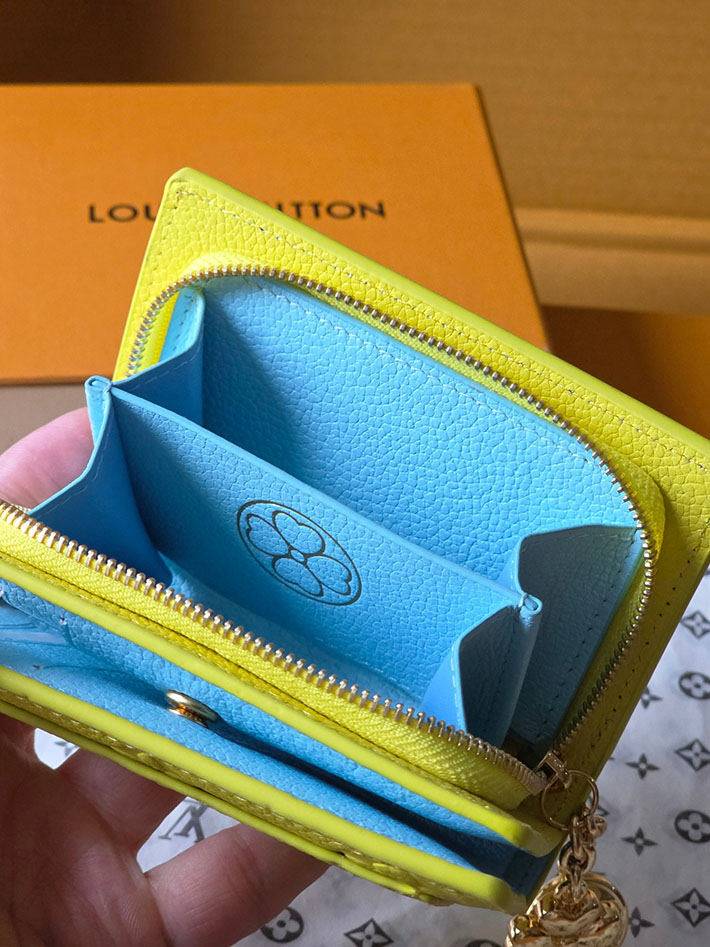 最高級ルイヴィトンスーパーコピー Louis Vuitton 財布 ポルトフォイユ・クレア シトラス M27506 ルイヴィトン 財布 二つ折り レディース - 画像 (3)