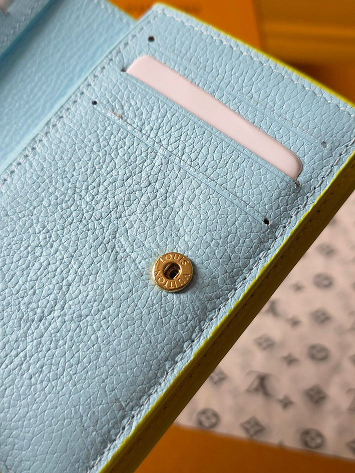 最高級ルイヴィトンスーパーコピー Louis Vuitton 財布 ポルトフォイユ・クレア シトラス M27506 ルイヴィトン 財布 二つ折り レディース - 画像 (2)