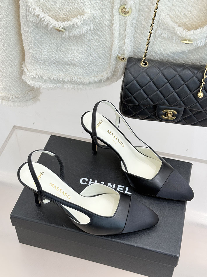 最高級シャネルスーパーコピー CHANEL 2026年春夏 新作 スリングバック シューズ パンプス ブラック 2630836 シャネル スリングバック - 画像 (9)