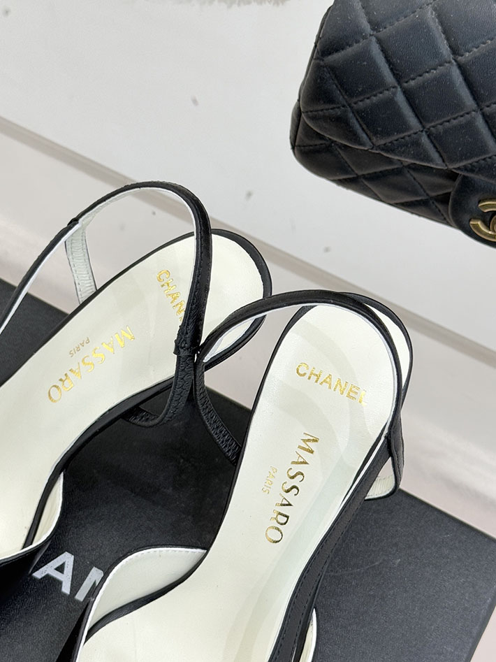最高級シャネルスーパーコピー CHANEL 2026年春夏 新作 スリングバック シューズ パンプス ブラック 2630836 シャネル スリングバック - 画像 (4)