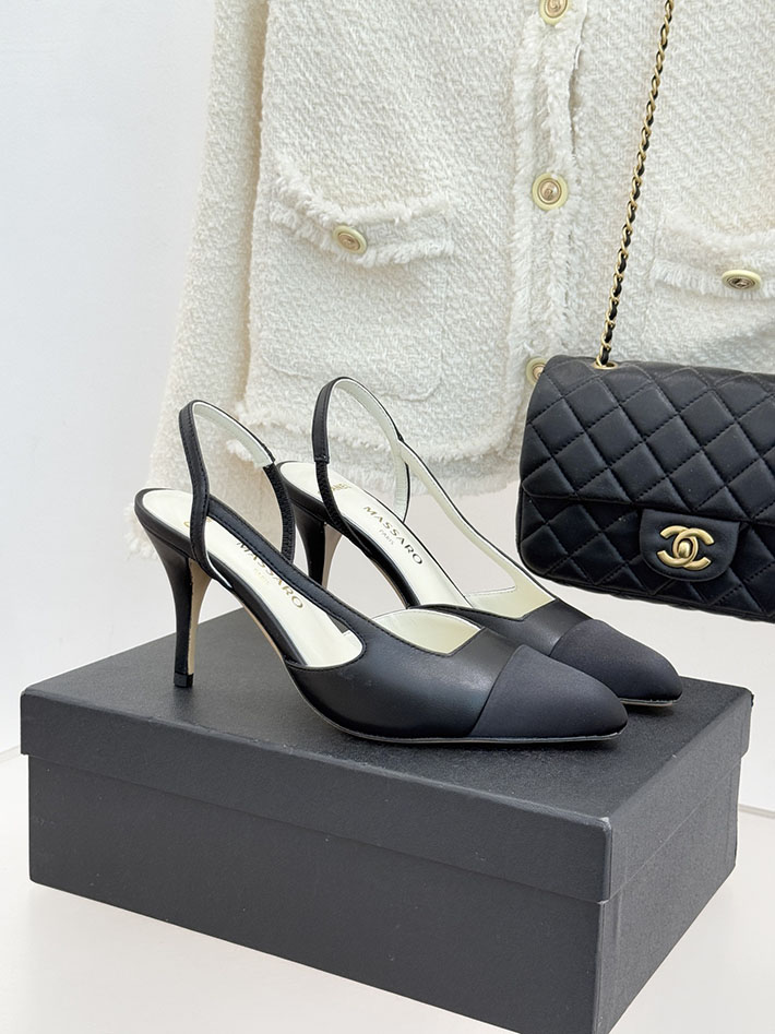 最高級シャネルスーパーコピー CHANEL 2026年春夏 新作 スリングバック シューズ パンプス ブラック 2630836 シャネル スリングバック - 画像 (2)