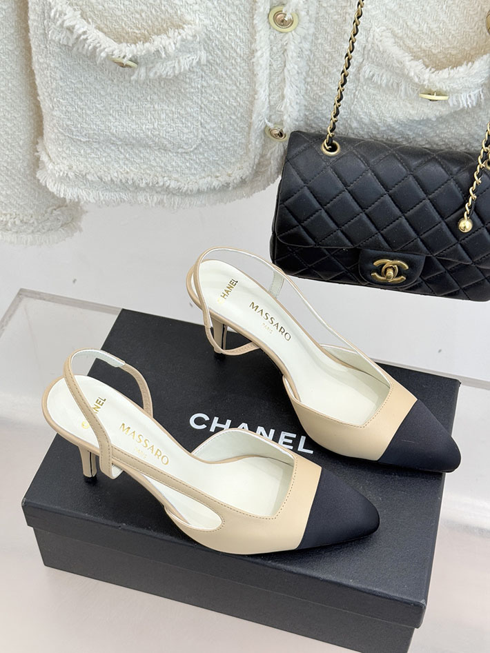 最高級シャネルスーパーコピー CHANEL 2026年春夏 新作 スリングバック シューズ パンプス ベージュ 2630838 シャネル パンプス ベージュ - 画像 (9)