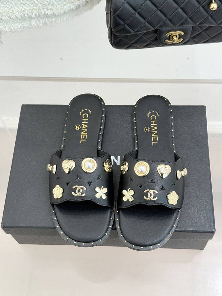 最高級シャネルスーパーコピー CHANEL 2026年春夏 新作 ココマーク サンダル 靴 レディース ブラック 2630839 シャネル サンダル 公式 - 画像 (8)