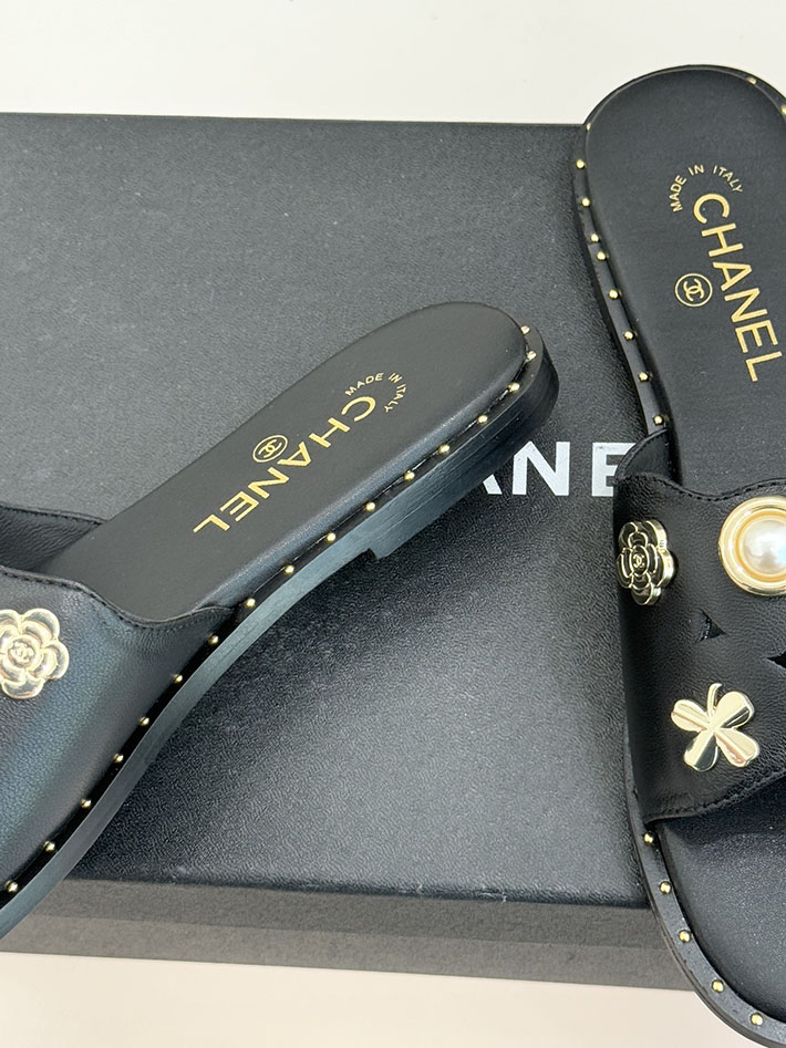 最高級シャネルスーパーコピー CHANEL 2026年春夏 新作 ココマーク サンダル 靴 レディース ブラック 2630839 シャネル サンダル 公式 - 画像 (6)