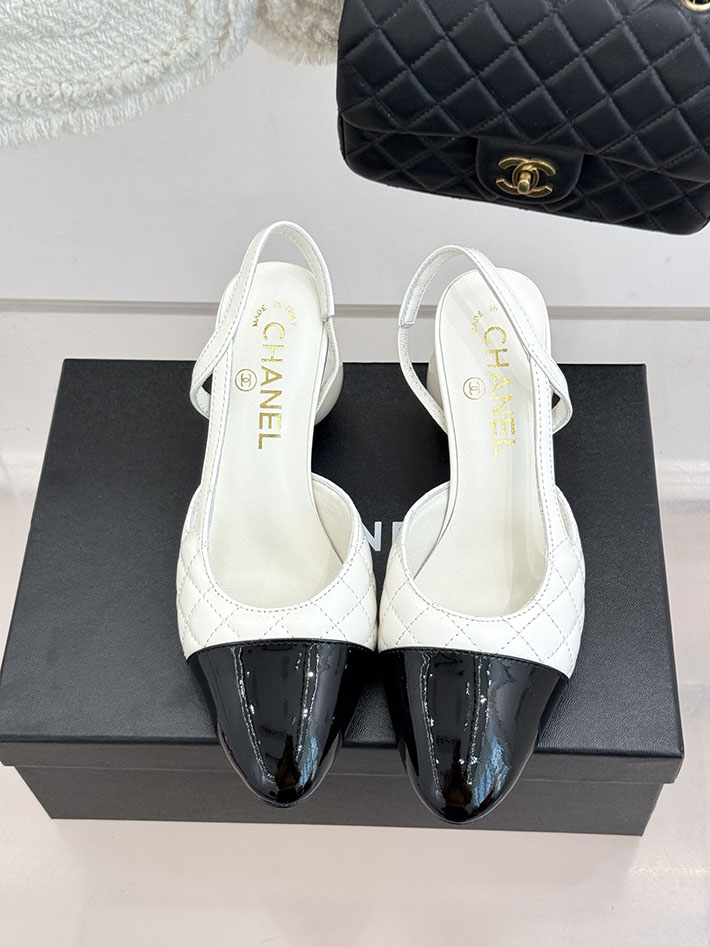 最高級シャネルスーパーコピー CHANEL 2026年春夏 新作 スリングバック シューズ パンプス ホワイト 2630847 シャネル 靴 値段 - 画像 (8)
