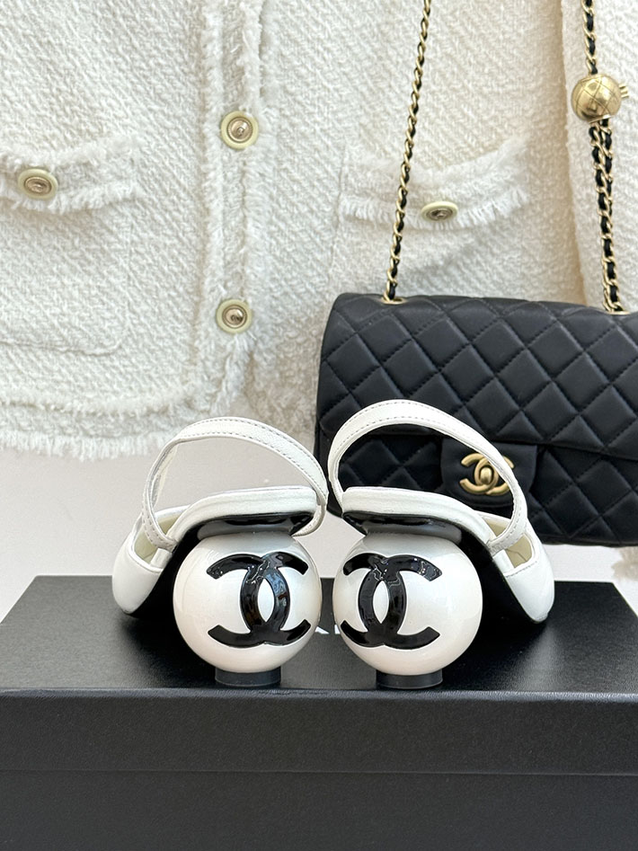 最高級シャネルスーパーコピー CHANEL 2026年春夏 新作 スリングバック シューズ パンプス ホワイト 2630850 パンプス ブランド 高級 - 画像 (6)