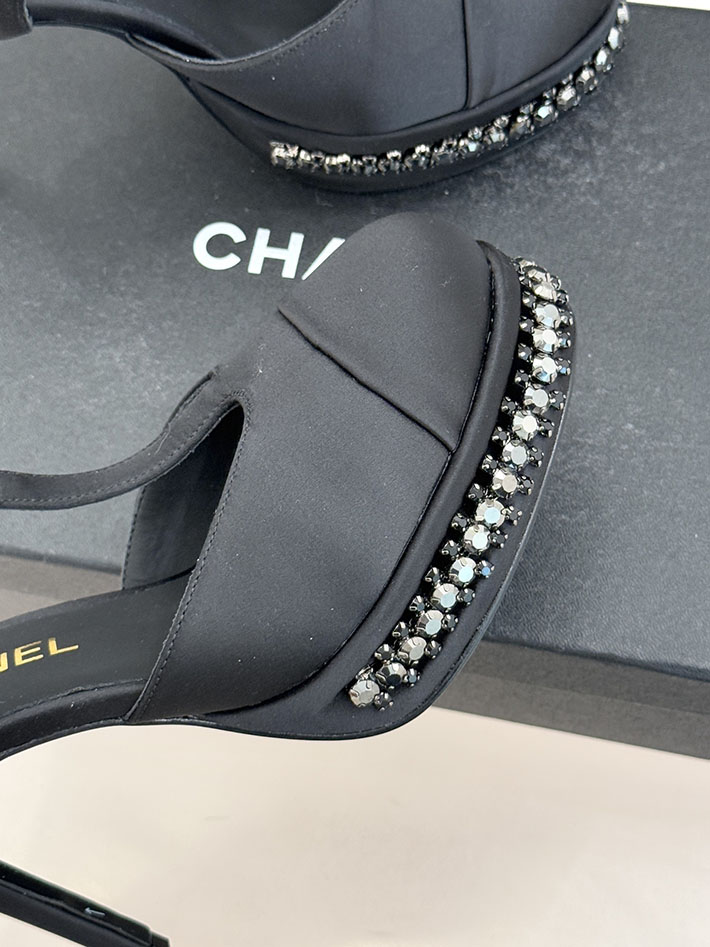 最高級シャネルスーパーコピー CHANEL 2026新作 ココマーク スリングバック シューズ パンプス 靴 ブラック 2630868 シャネル パンプス 黒 - 画像 (5)