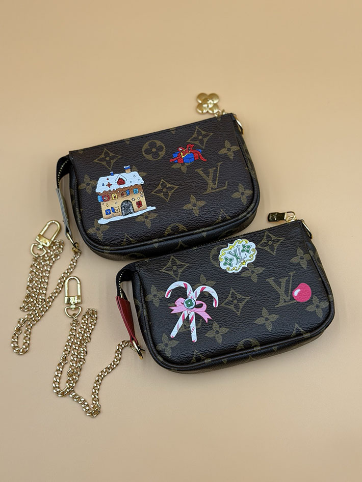 ルイヴィトン販売店舗 レディースバッグ LV ミニポシェット・アクセソワール ヴィヴィエンヌ モノグラム ブルー M15328 ルイヴィトン ポシェット 人気ランキング - 画像 (2)