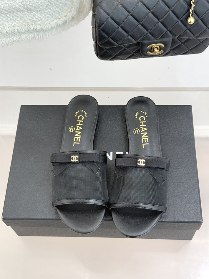 最高級シャネルスーパーコピー CHANEL メッシュ ミュール サンダル レディース 疲れない 2026新作 ブラック 2630941 シャネル サンダル 定価 - 画像 (7)