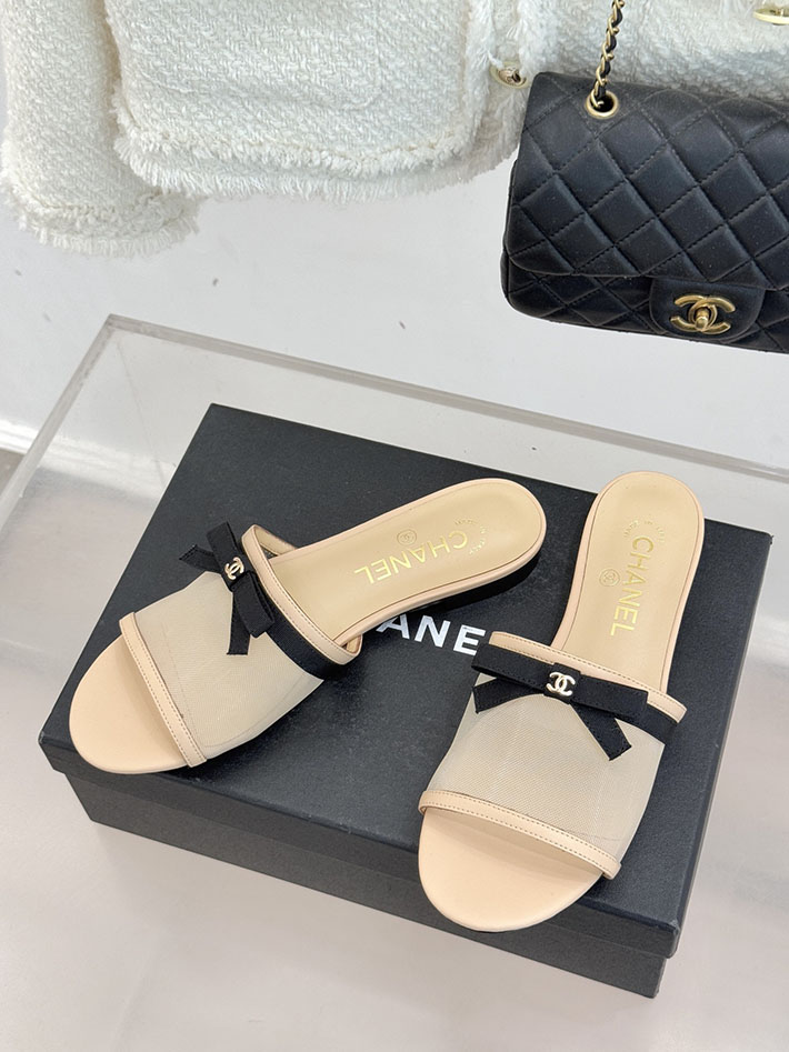 最高級シャネルスーパーコピー CHANEL メッシュ ミュール サンダル レディース 疲れない 2026新作 ベージュ 2630942 シャネル サンダル 新作 - 画像 (9)
