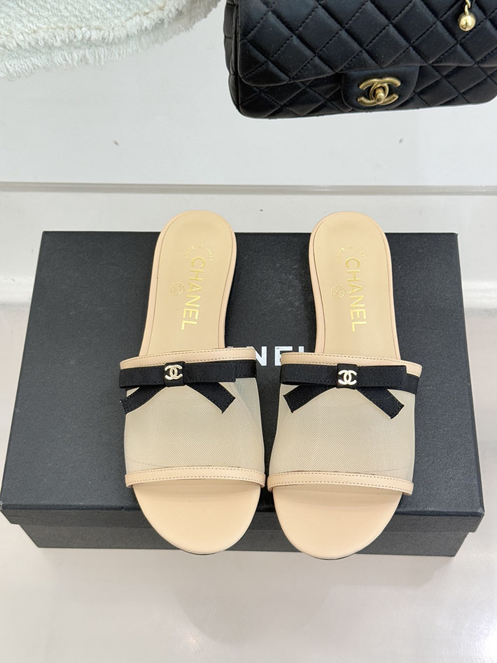 最高級シャネルスーパーコピー CHANEL メッシュ ミュール サンダル レディース 疲れない 2026新作 ベージュ 2630942 シャネル サンダル 新作 - 画像 (7)