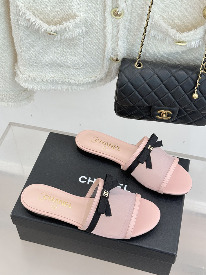 最高級シャネルスーパーコピー CHANEL メッシュ ミュール サンダル レディース 疲れない 2026新作 ピンク 2630944 サンダル レディース おしゃれ - 画像 (8)