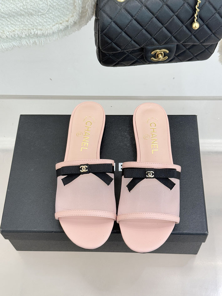 最高級シャネルスーパーコピー CHANEL メッシュ ミュール サンダル レディース 疲れない 2026新作 ピンク 2630944 サンダル レディース おしゃれ - 画像 (7)