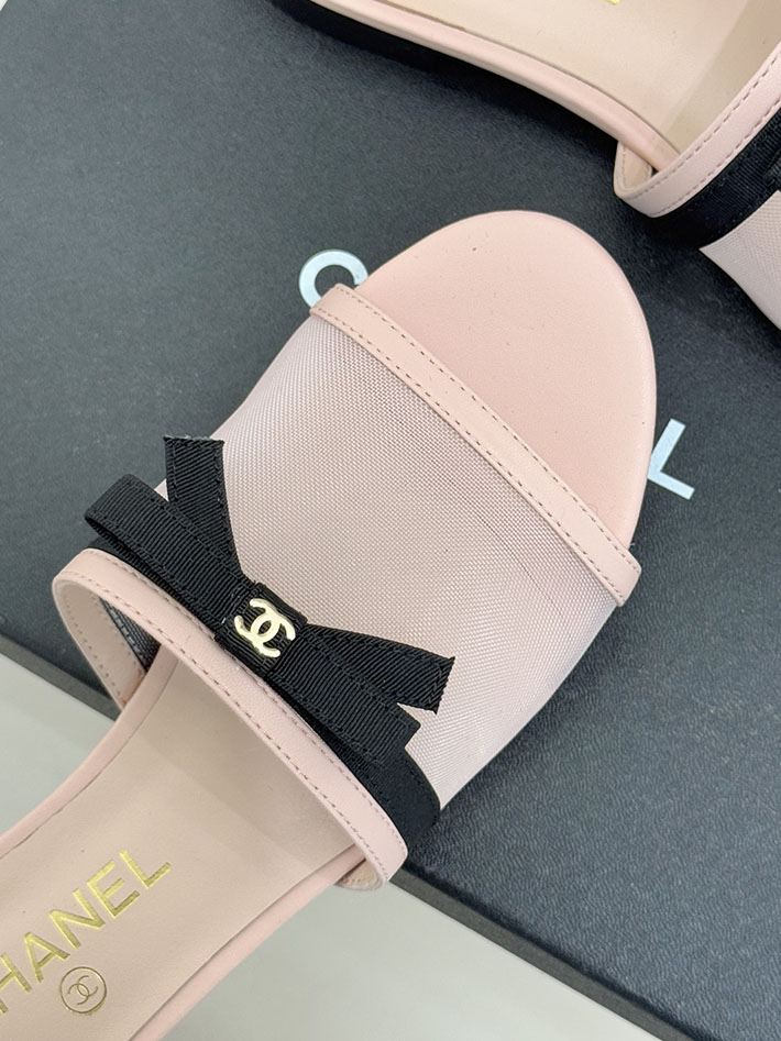 最高級シャネルスーパーコピー CHANEL メッシュ ミュール サンダル レディース 疲れない 2026新作 ピンク 2630944 サンダル レディース おしゃれ - 画像 (4)